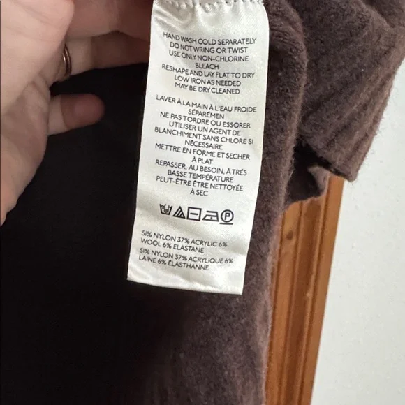 Free people tunic sweater chocolate brown - Picture 5 of 7